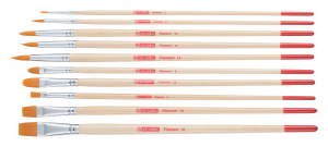 zestaw pędzli nylonowych ART CREATION