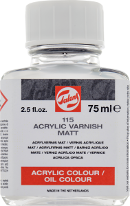 Werniks akrylowy matowy TALENS 75 ml