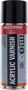 Werniks akrylowy w sprayu AMSTERDAM 400ml 115 matowy