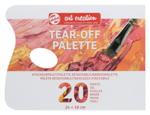 Paletka ze zrywanymi warstwami TALENS ART CREATION 