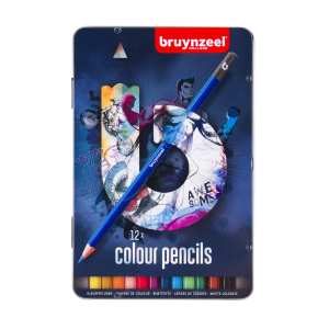 Kredki ołówkowe BRUYNZELL 12 kolorów