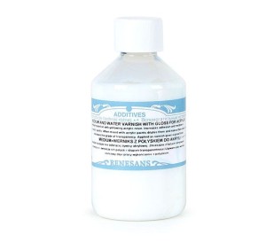 Werniks + medium 250ml z połyskiem RENESANS
