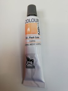 RENESANS farba akrylowa 20ml. 02 flesh tinte