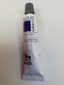RENESANS farba akrylowa 20ml. 23 mineral violet