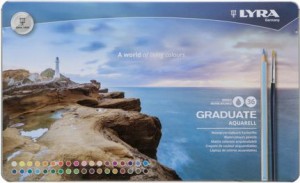 Kredki akwarelowe LYRA 36 kolorów 