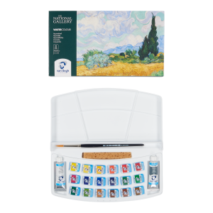 Farby akwarelowe VAN GOGH zestaw 18 kolorów